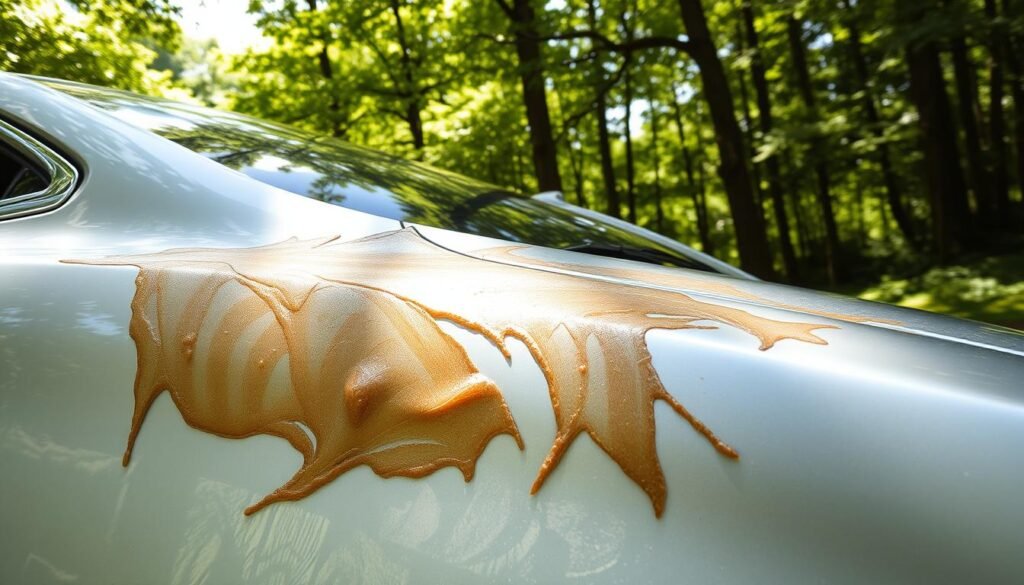 how to remove tree sap from car